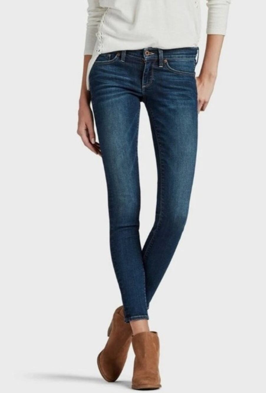 Women's Lucky Brand Charlie Skinny Jeans, Size 8